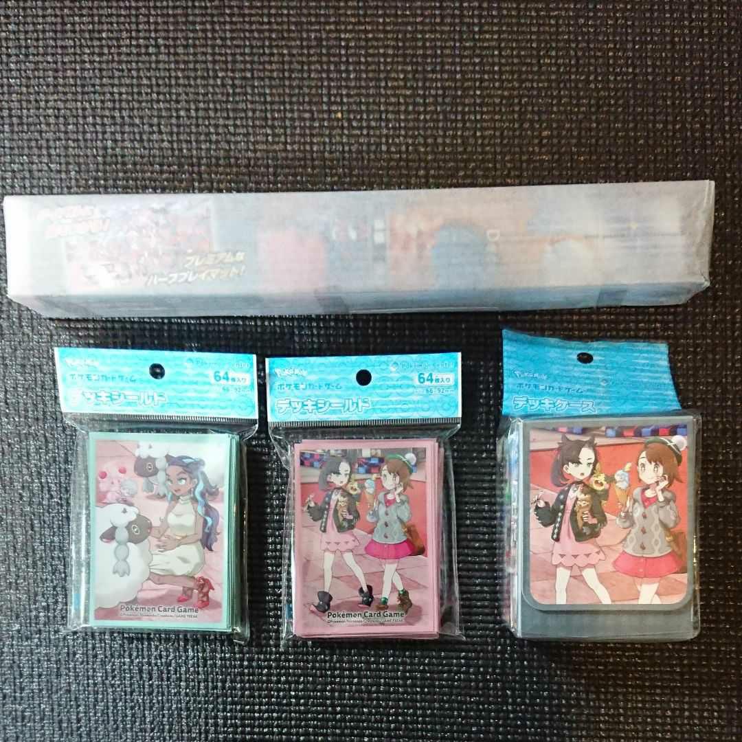 [ポケモンカード]POKEMON TRAINERS Off shot! Pokemon TRAINERS OFF SHOT! 5 Card Sleeves Deck Shield Set Marnie