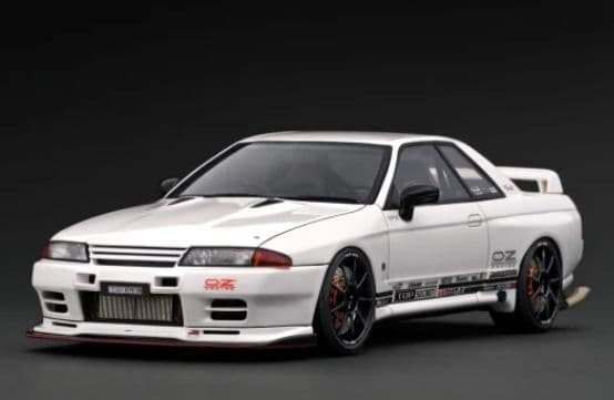 ignition model【IG3520】TOP SECTET GT-R Ignition Model 1:18 TOP SECRET Nissan Skyline GT-R (VR32) White