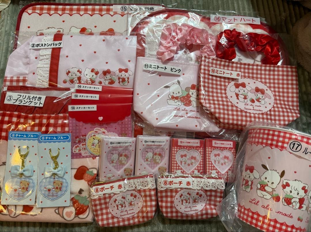 リルアラモードLil ala mode×サンリオキャラクターズ 当りくじセット 1/30（金）～発売予定！「Lil ala mode×サンリオキャラクターズ 当り