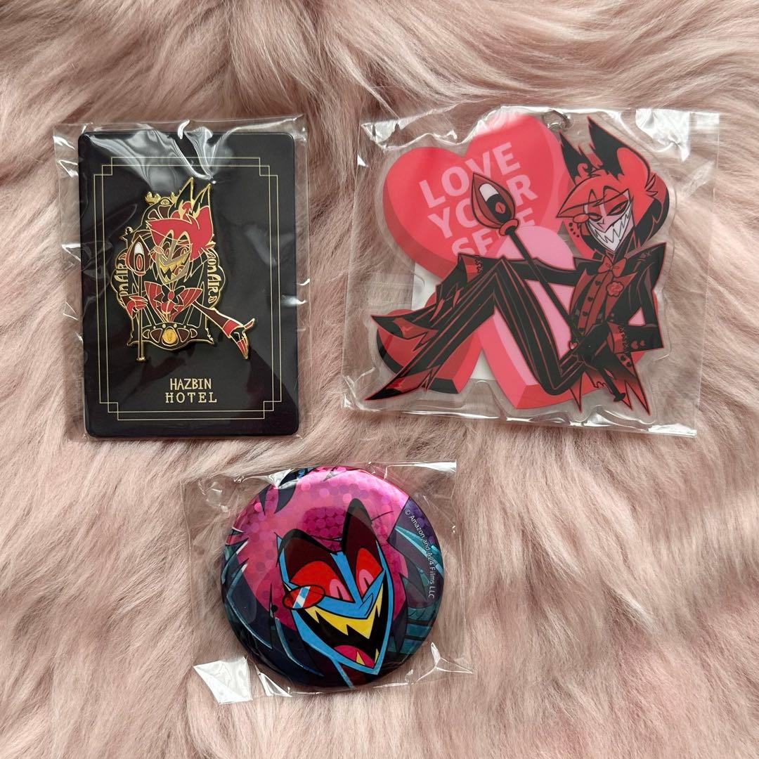 【正規品•最安値】ハズビンホテル アラスター バレンタイン キーチェーン レア品 正規品•最安値】ハズビンホテル アラスター バレンタイン キーチェーン