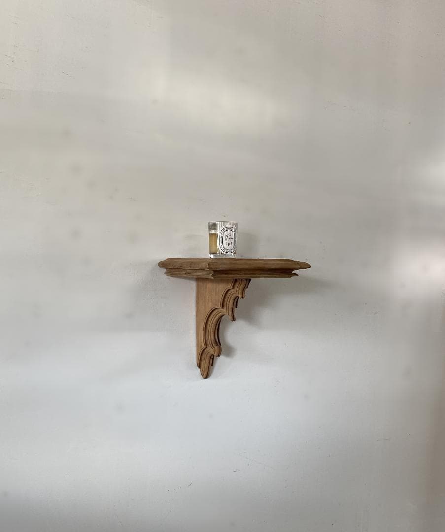 フランス アンティーク Wall Shelf シェルフ 棚 テーブル チェア フランスアンティーク 木製ウォールシェルフ A - L'atelier Brocante