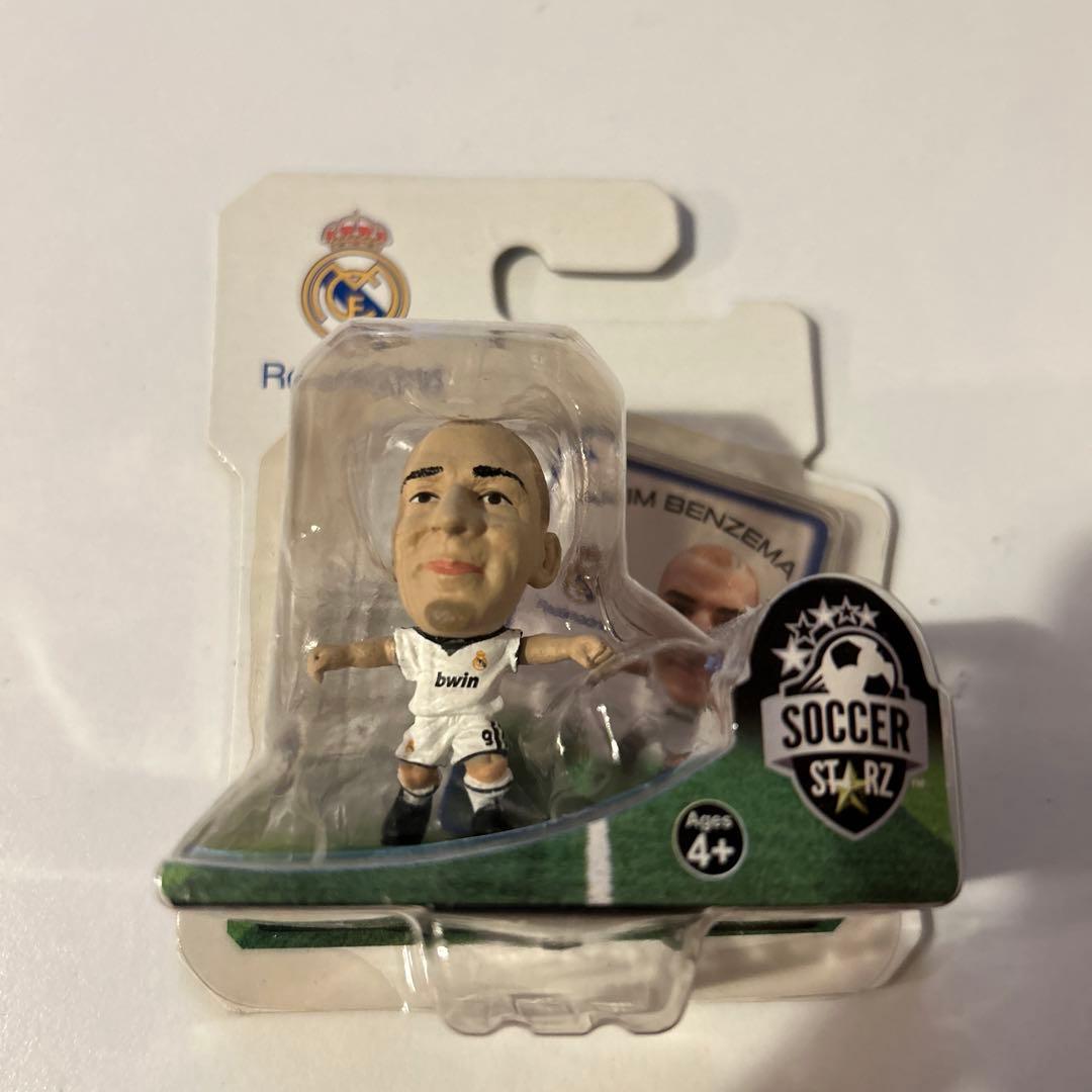 レアル・マドリード ベンゼマ フィギュア　SOCCER STARZ MINIX Figure Football Stars レアルマドリード ベリンガム(12cm)(204