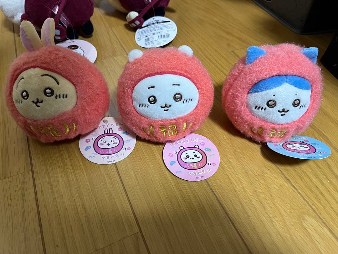 ちいかわ　だるまになっちゃった！ 公式】ちいかわもぐもぐ本舗 川越だるまになっちゃった!ﾌﾚｰｸｼｰﾙ