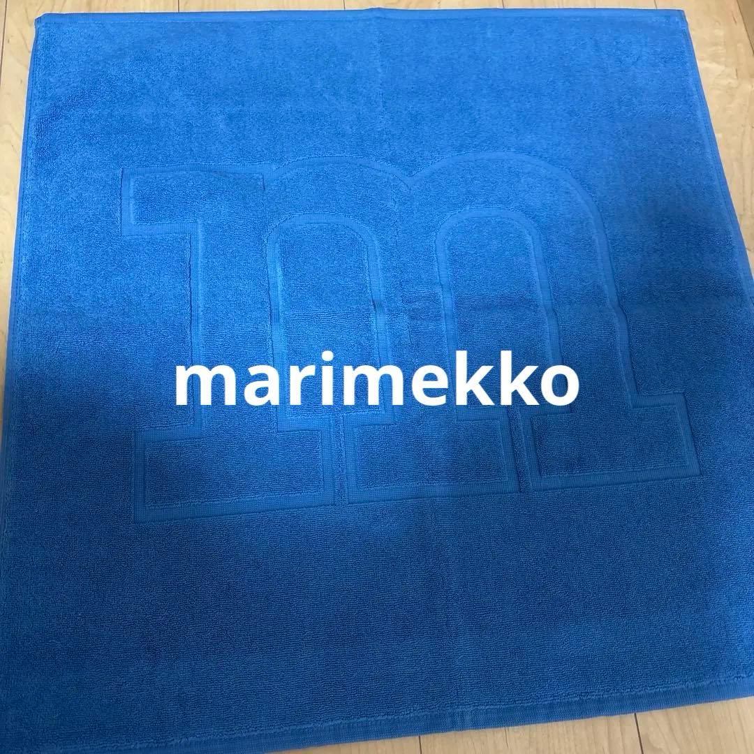 マリメッコ　marimekko バスマット　新品未使用品　ブルー　IKEA IKEA - IKEA バスマットの通販 by ☺︎｜イケアならラクマ