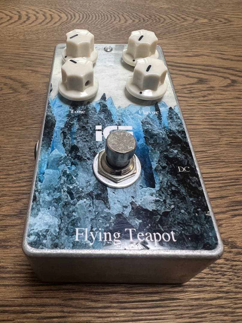 初期廃盤機種　FLYING TEAPOT ice TS系オーバードライブ　中古 オーバードライブ】FLYING TEAPOTからTS系ペダル新製品”088 Over Drive
