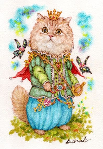 フォロワー様は価格から10％OFF【ペット画オーダー制作（A5用紙　１匹描き）】 フォロワー様は価格から10％OFF【ペット画オーダー制作（A5用紙 1匹