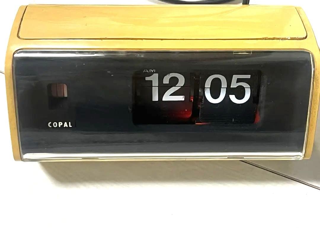 正常　コパル　COPALパタパタ時計 222 ミニ COPAL パタパタ時計 （オレンジ） - 「宝の森」昭和レトロ雑貨