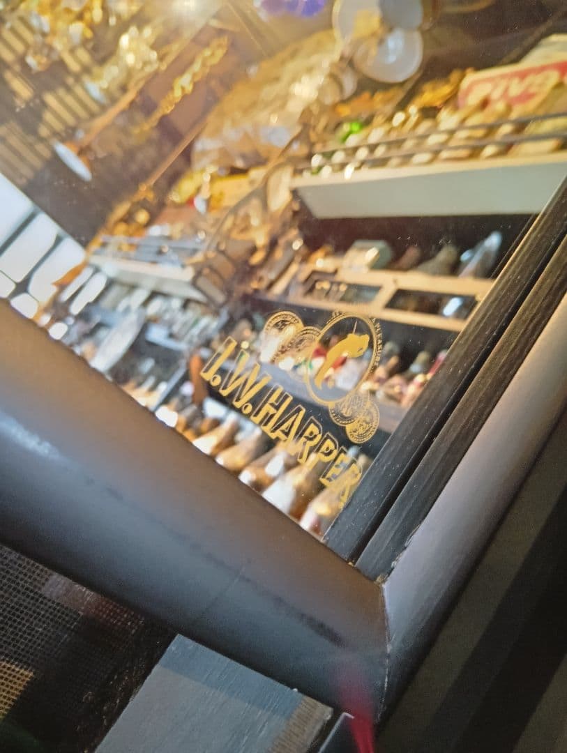 非売品　I.W.HARPER　ノベルティ　ウォール　ディスプレイ　ミラー