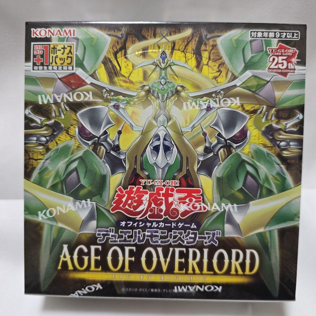 遊戯王OCG デュエルモンスターズ AGE OF OVERLORD Yu-Gi-Oh! Yugioh OCG AGE OF OVERLORD Booster Box