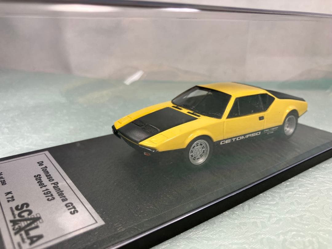 SCALA製　De Tomaso Pantera GTS ロードカー1973年 1973 De Tomaso Pantera GTS - collectorscarworld