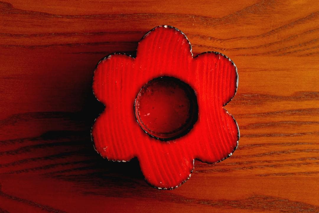 Lisa Larson リサラーソン キャンドルスタンド 赤 3 Lisa Larson｜Sleding Tomte/リサラーソン クリスマス キャンドル