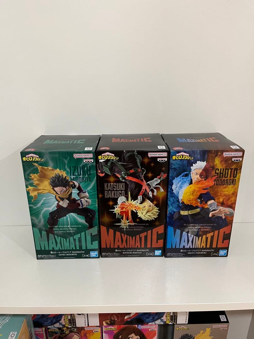 MAXIMATIC フィギュアセット 僕のヒーローアカデミア 僕のヒーローアカデミア MAXIMATIC IZUKU MIDORIYA│株式会社BANDAI