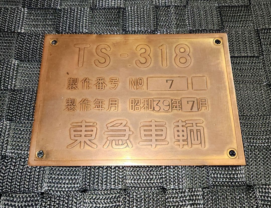 出品終了の為、最終値下げ　伊豆急100系 サロ　東急車輌 台車銘板 TS-318 16番(HO) 伊豆急行 100系 [Dセット] 伊豆急サロ180 (Ts) (184・185