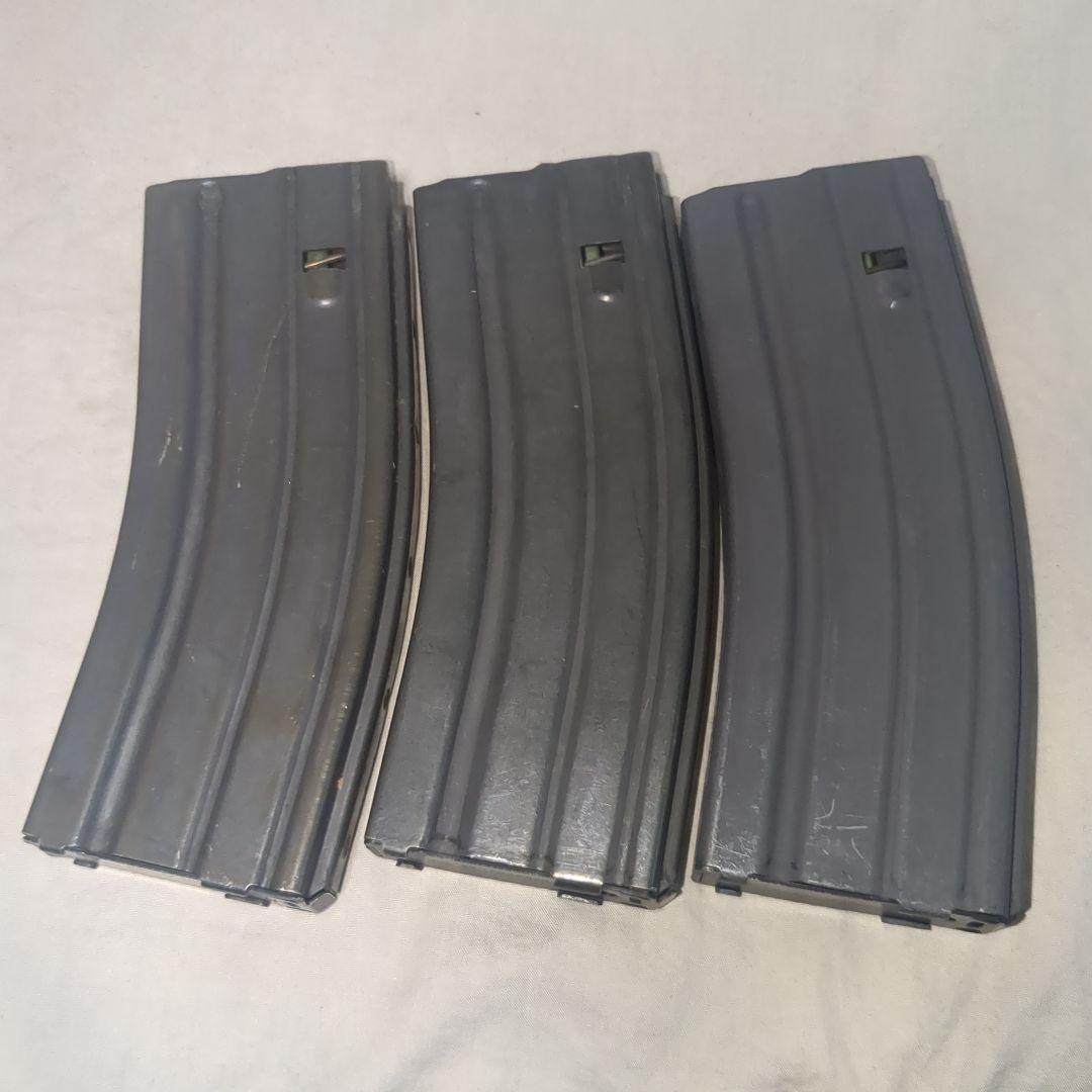 米軍放出品 官給品 実物 M4/M16 アルミ製STANAGマガジン 3本セット AGGRESSOR GROUP WEB SHOP / M4/M16 30RD MAGAZINE/STANAG