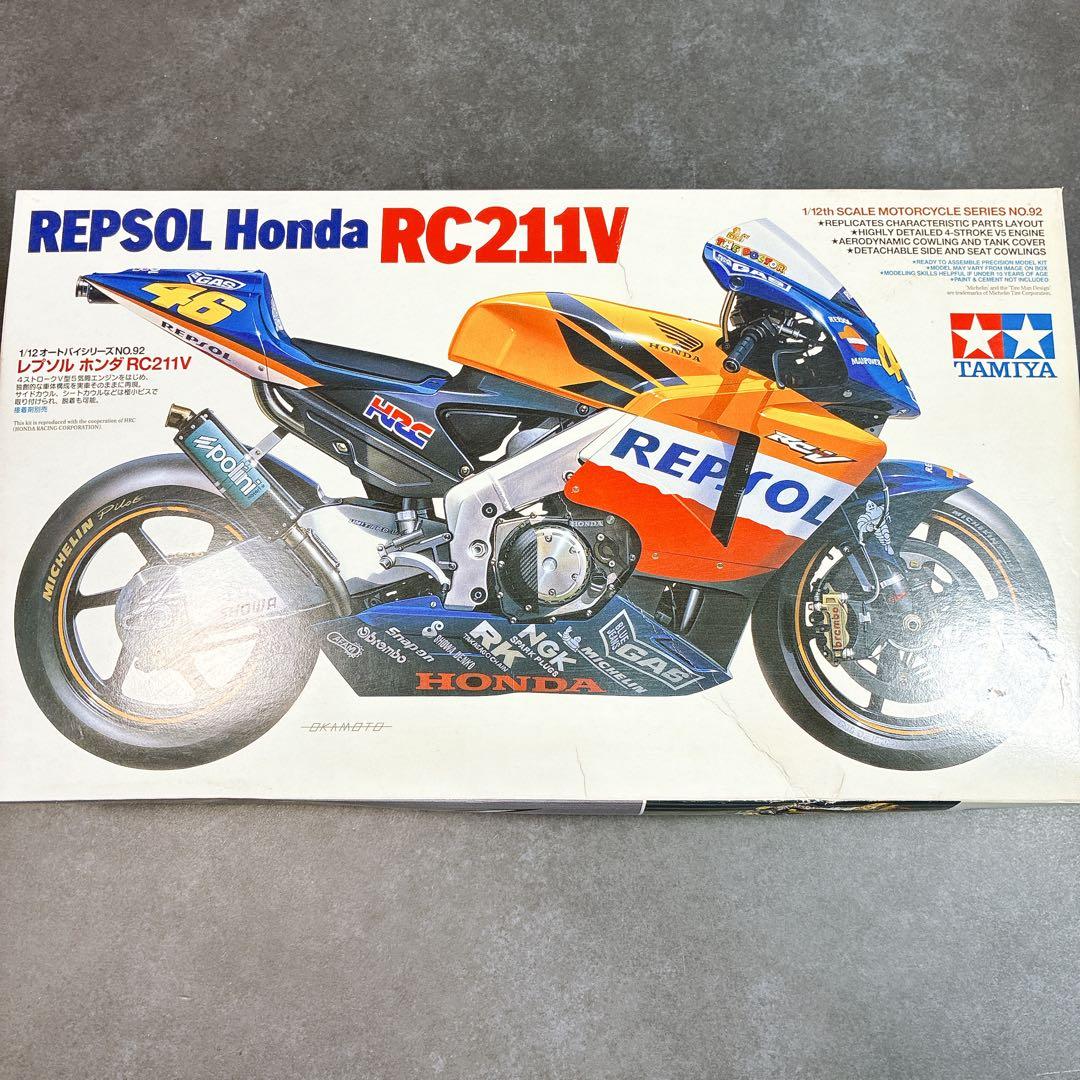 1/12 REPSOL RC211V レプソル ホンダ オートバイシリーズ レプソル ホンダ RC211V (プラモデル) - ホビーサーチ カーモデル