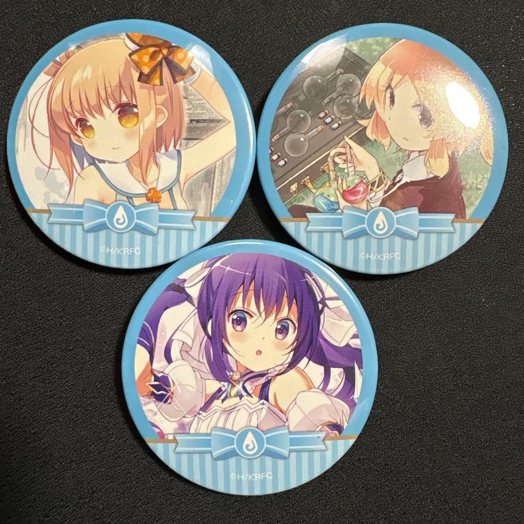 d*3様 ごちうさ きららファンタジア 属性缶バッジ リゼ 3点セット Amazon.co.jp: セガラッキーくじ Vol.3 E賞 缶バッジセット【鳳えむ