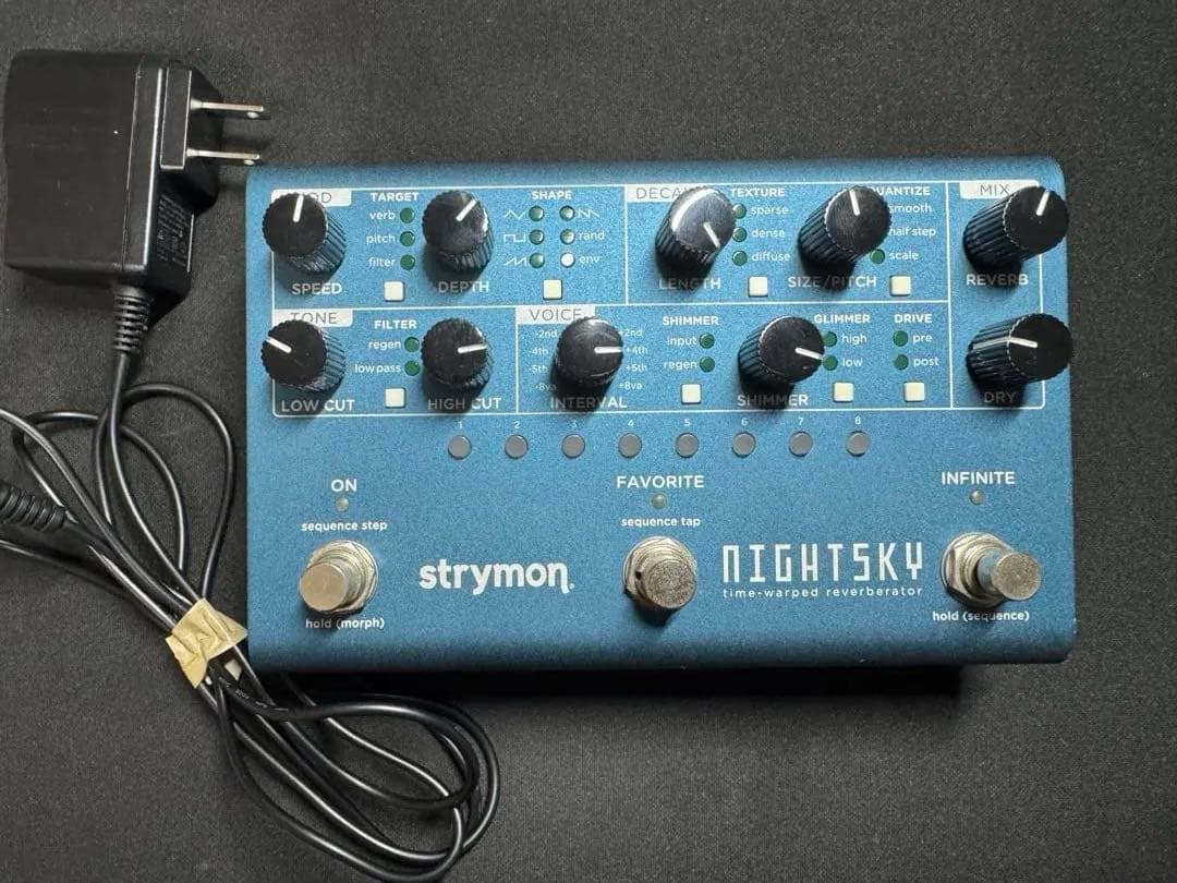 Strymon Nightsky ギターエフェクター　リバーブ strymon NIGHTSKY シンセシス・リバーブ・マシーン エフェクター
