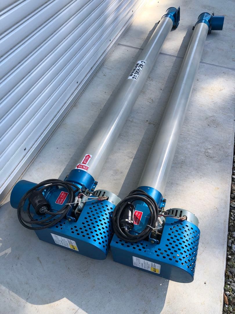 ホクエツ 穀物搬送機 SKH-2M-3 ハイコン 三相200V ジャンボコンベア 株式会社ホクエツ 穀物搬送機 SKH-B-2M ジャンボコンベア ハイコン