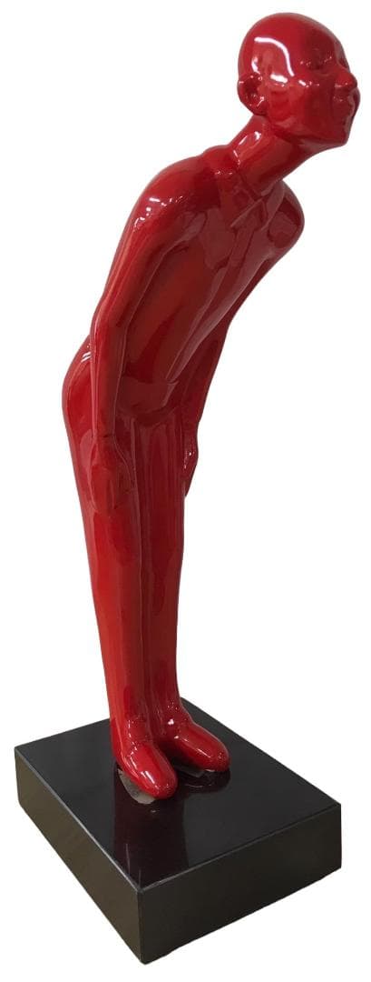 ☆良品☆ KARE ウェルカムゲスト レッド スモール フィギュア 46cm