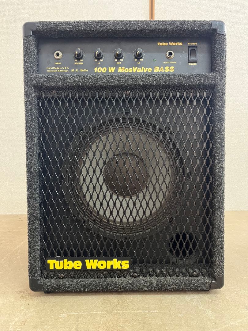レア！Tube Works 100 W MosValve BASS ベースアンプ レア！Tube Works 100W MosValve BASS ベースアンプ - メルカリ