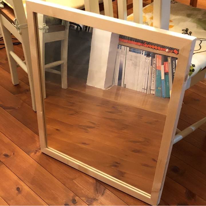 フレーム付きハンドメイドミラー 60×60 無塗装 58-548-018_9.jpg