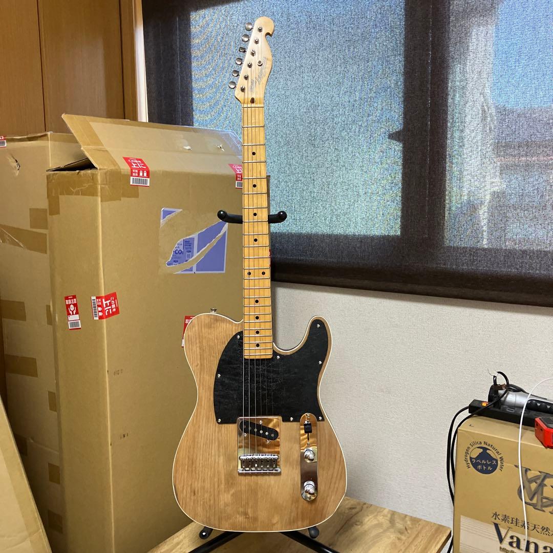 Bill Lawrence esquire風　テレキャス ナチュラル系　美中古品 Bill Lawrence BT MODEL /エスクワイアータイプ中古品。EMG SA 搭載