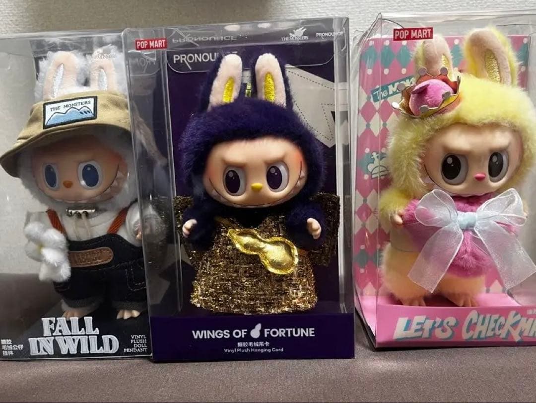 ラブブ3体セット 最終値下】大BOX専用箱で届く！ラブブ3代目 6体セットシークレット