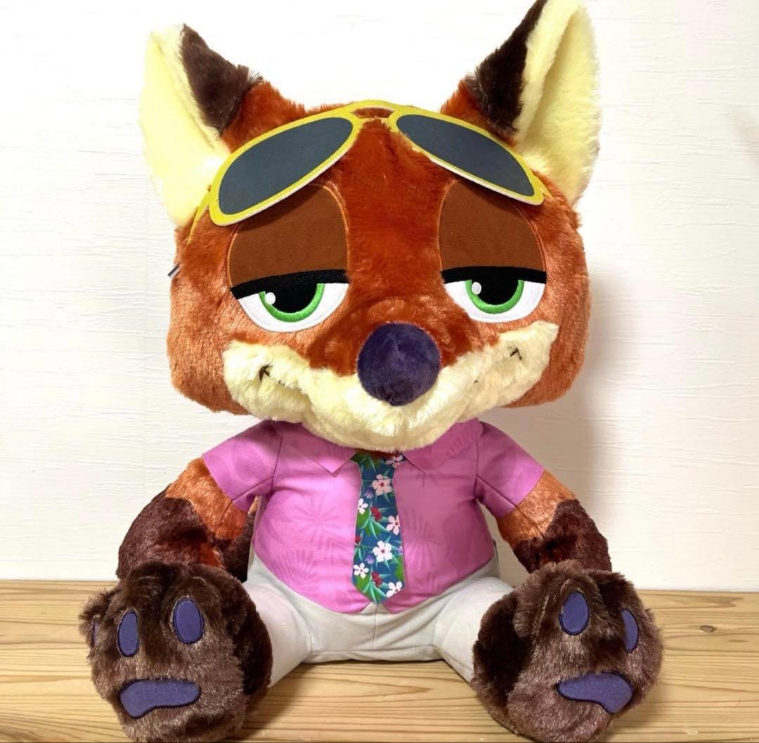 ズートピア2 スーパーラージぬいぐるみ ニック・ワイルド ディズニー