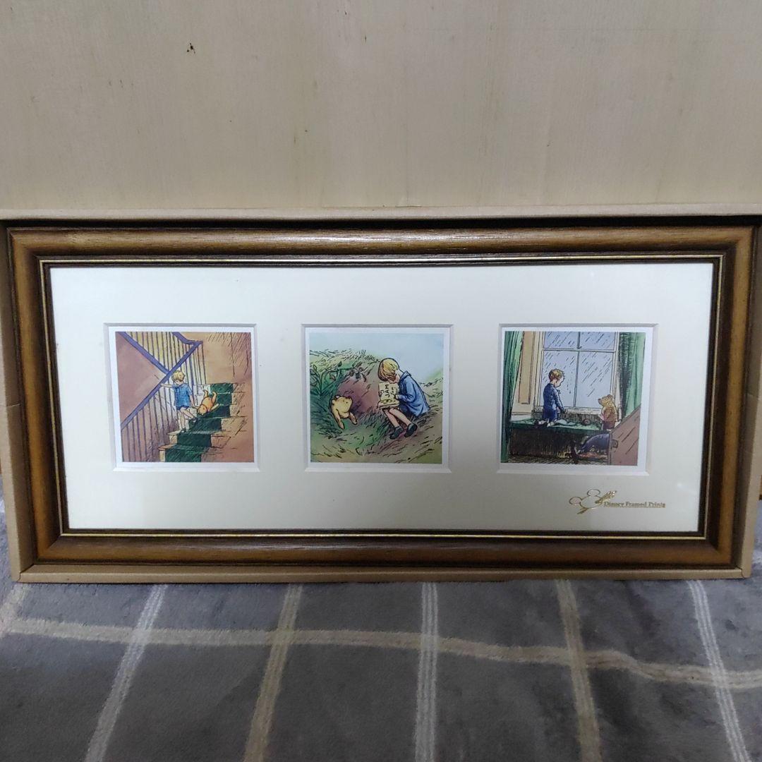 くまのプーさん Disney Classic Pooh 額画 くまのプーさん - ディズニー プーさん クラシックプー イラスト 絵画