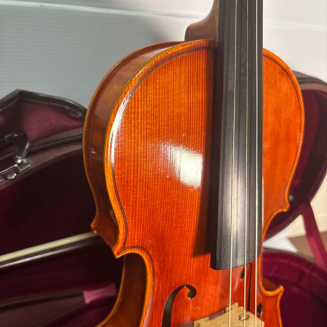 良品】スズキ バイオリン No.520 4/4 1984年 虎杢 弓 ケース - メルカリ