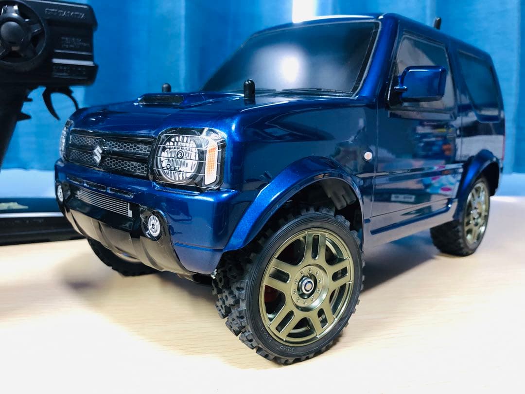 スズキ ジムニー 1/10スケール ホビーラジコン　タミヤラジコン Yahoo!オークション - タミヤ 1/10 XB PRO スズキ ジムニー(JB23) 4WD