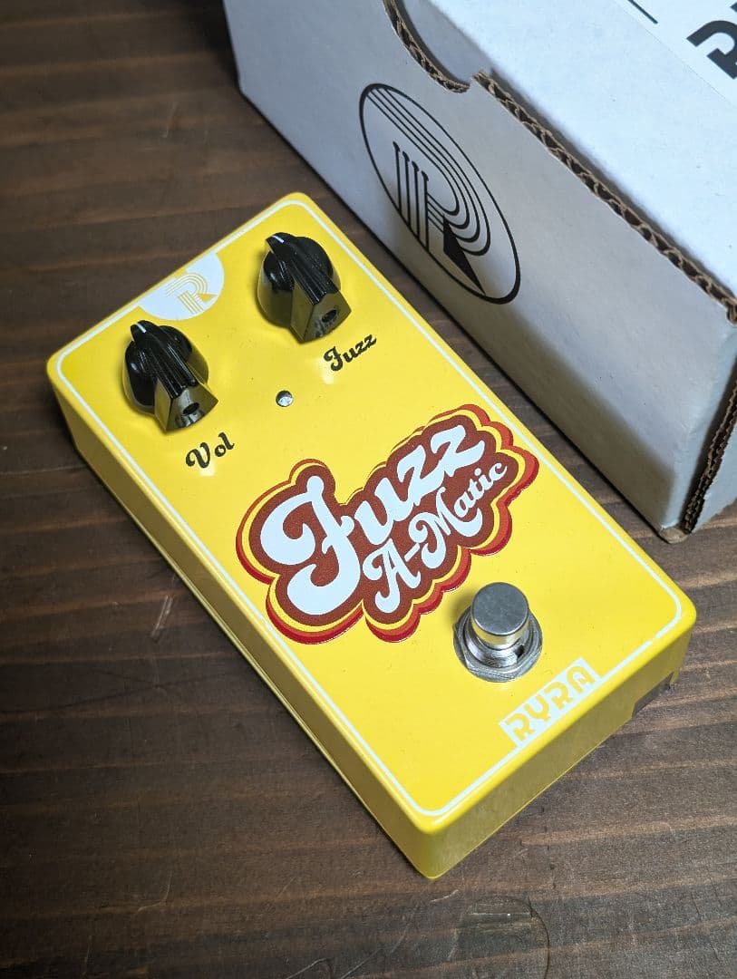 【新品同様】 RYRA Fuzz A-Matic Yellow ファズ FF系 RYRA - Fuzz A-Matic White – LEP INTERNATIONAL