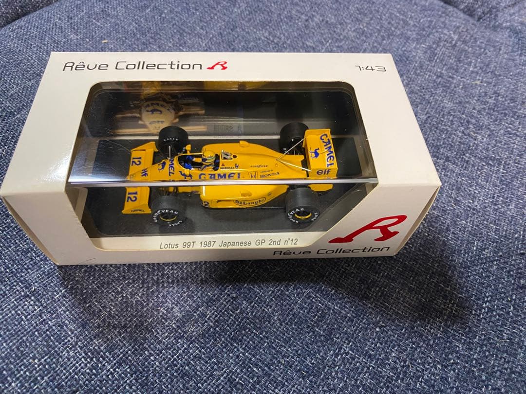 1/43 ロータスホンダ99T #12 日本GP 1987 アイルトンセナ付 - メルカリ