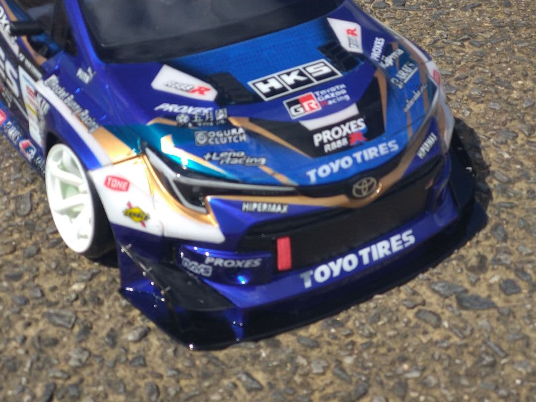 アディクション PANDEM GRカローラ TOYOカラー 新品ラジコンボディ