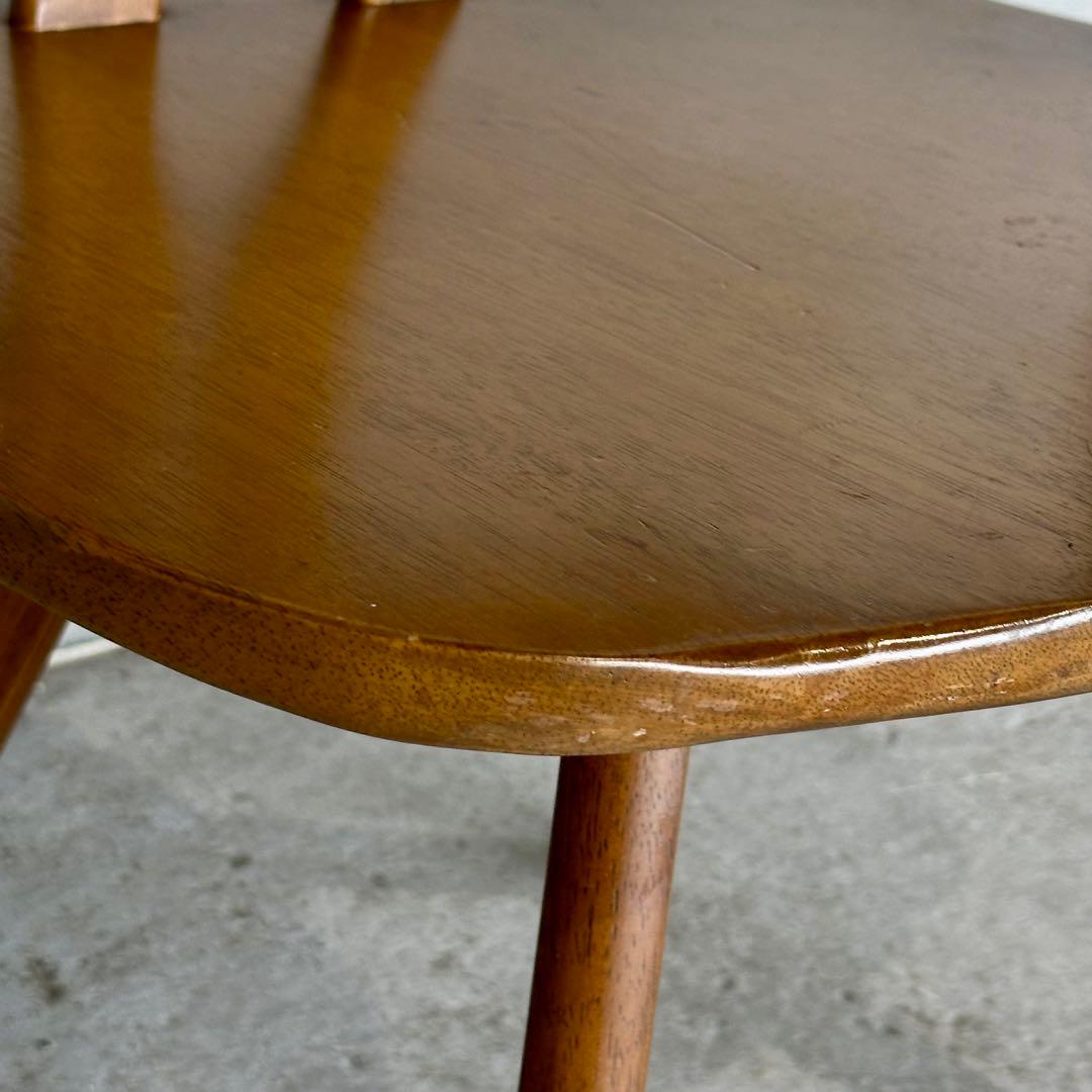 ✦マツダ家具✦ 木製 回転式ダイニングチェア 昭和レトロ 国産ヴィンテージ