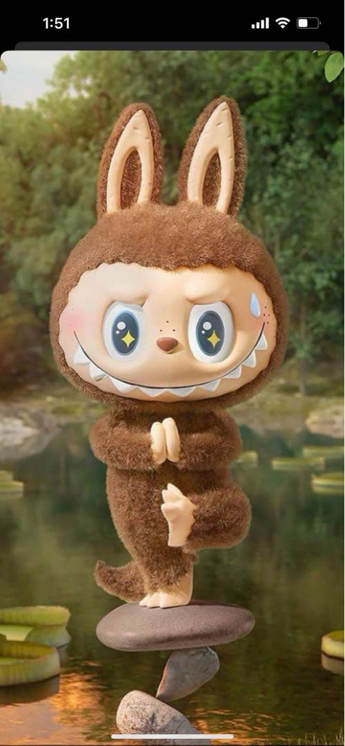 Lazy Yoga Bunny フィギュア Lazy Yoga Confident Labubu Sculpture | 160cm Indoor Art