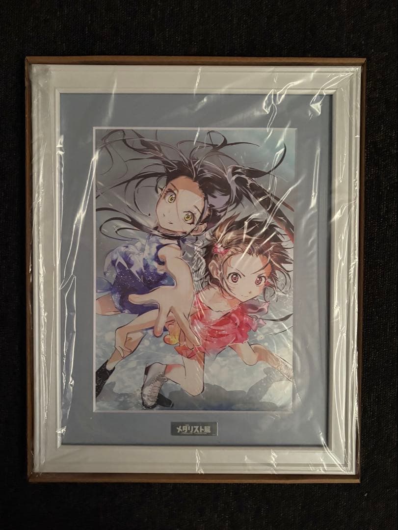 メダリスト展 キャラファイングラフ 結束いのり&狼嵜光 メダリスト』マンガ展 スクエアスタンド 04 結束いのり＆狼嵜光｜Yahoo