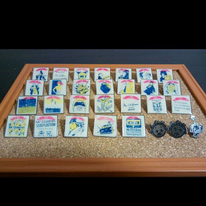 ミスチル(mr.children)　バッジ　コンプ ミスチル(mr.children)バッジコンプ