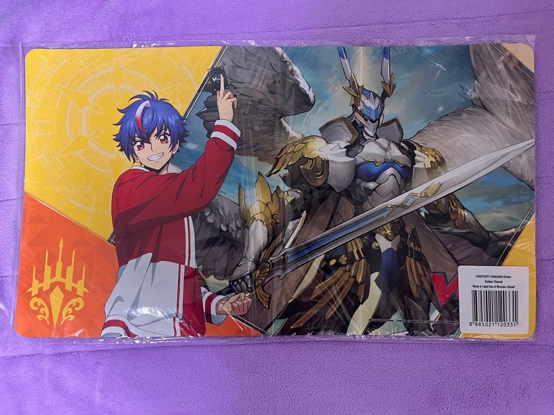 海外版 明導アキナ & 奇跡の運命者 レザエル ラバープレイマット ブシロード ラバーマットコレクション V2 Vol.1103 カードファイト