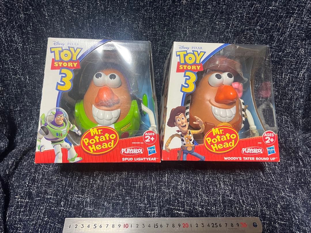 ディズニー　トイストーリー　ポテトヘッド コスプレ　フィギュアセット　未開封 ポテトヘッド フィギュア SET トイストーリー KISS : アンティーク