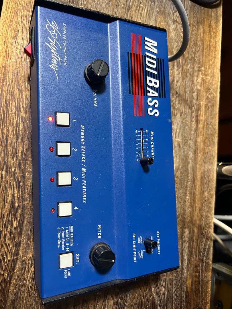 激レア！360 systems MIDI BASS ベース専用音源　12ビット ベースどうする？…音源かモノホンか、Midiか自動か。 | うたいかなで、