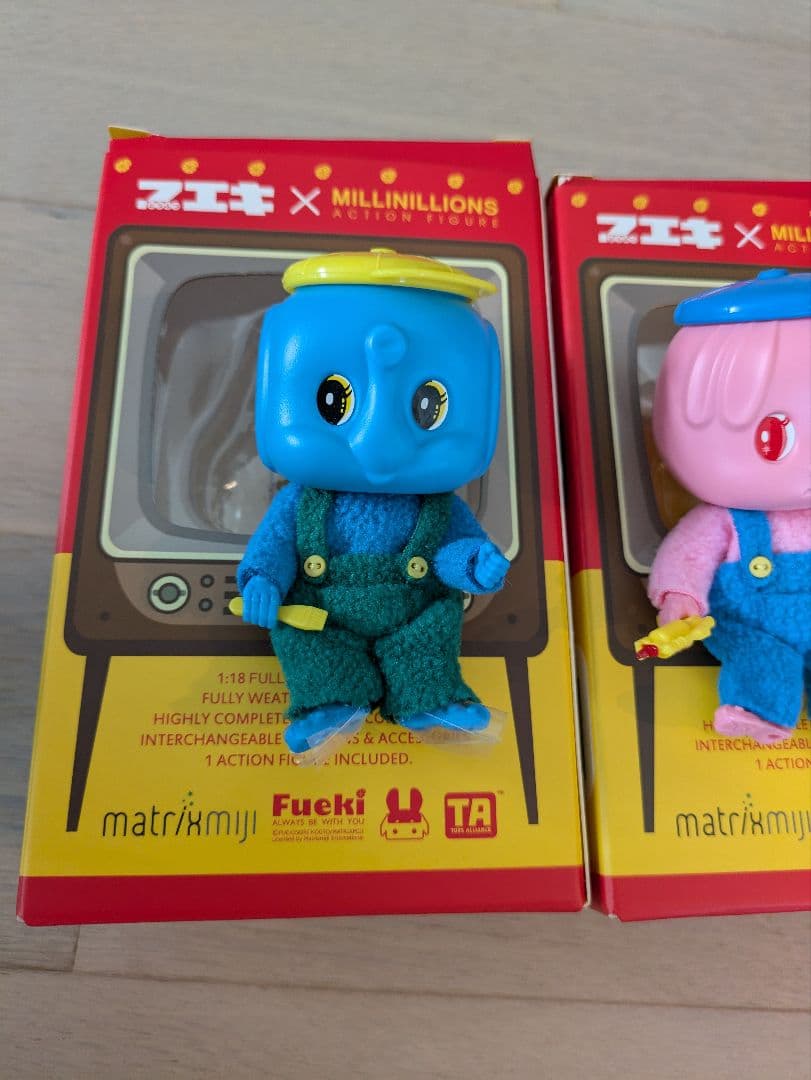 Fueki x Millinillions アクションフィギュア