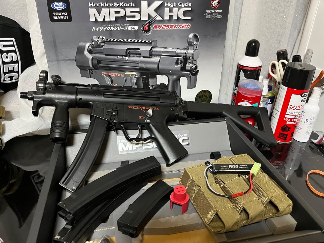 【カスタム品】東京マルイ MP5K ハイサイクル PDWカスタムセット TOKYO MARUI（東京マルイ） 電動ガン ハイサイクルカスタム H&K MP5K