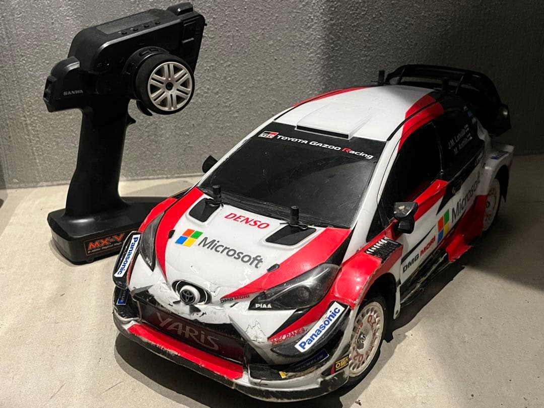 ク*ン様 タミヤ DF-03Ra ヤリス　ボディ　ラリースタートセット SP.1707 1/10RC トヨタ ガズー レーシング WRT/GR ヤリス ラリー1