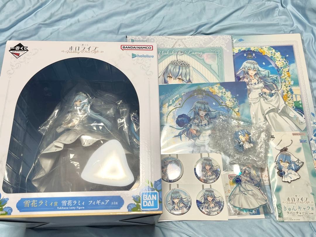 一番くじ ホロライブ 雪花ラミィ フィギュア BANDAI (バンダイ) フィギュア 「一番くじ ホロライブ ～Wedding Dress