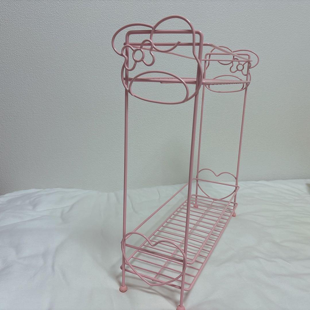 マイメロ ワイヤーラック レア サンリオ 激レア】マイメロディ ミニラック ワイヤーラック 棚 飾り棚 - メルカリ