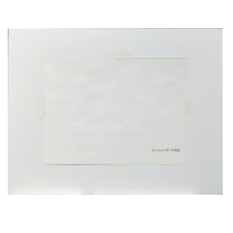 ☆ 境 肇 ☆「えぞスカシユリ咲く 利尻富士」水彩画 大衣 新品額！