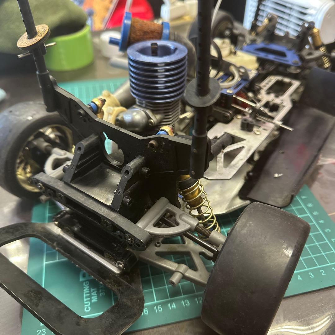 u*f様 1/8RC Car Chassis Nitro Engine 4WD京 1/8スケール ラジオコントロール 21エンジン 4WDレーシングバギー