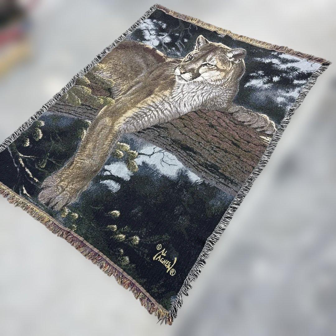 ピューマ　マルチカバー　ソファカバー　ヴィンテージラグ　170x127 ピューマ マルチカバー ソファカバー ヴィンテージラグ 170x127 羊