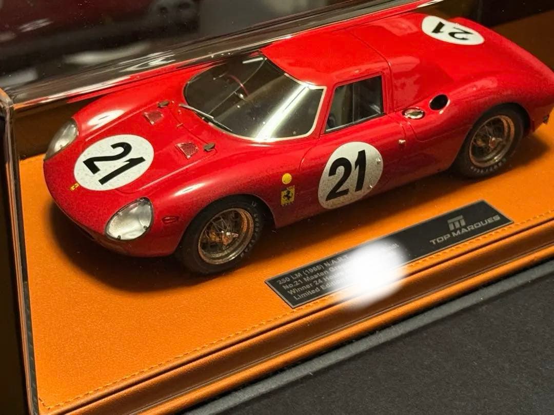 新品】1/18 フェラーリ 250LM ルマン 優勝 TOPMARQUES